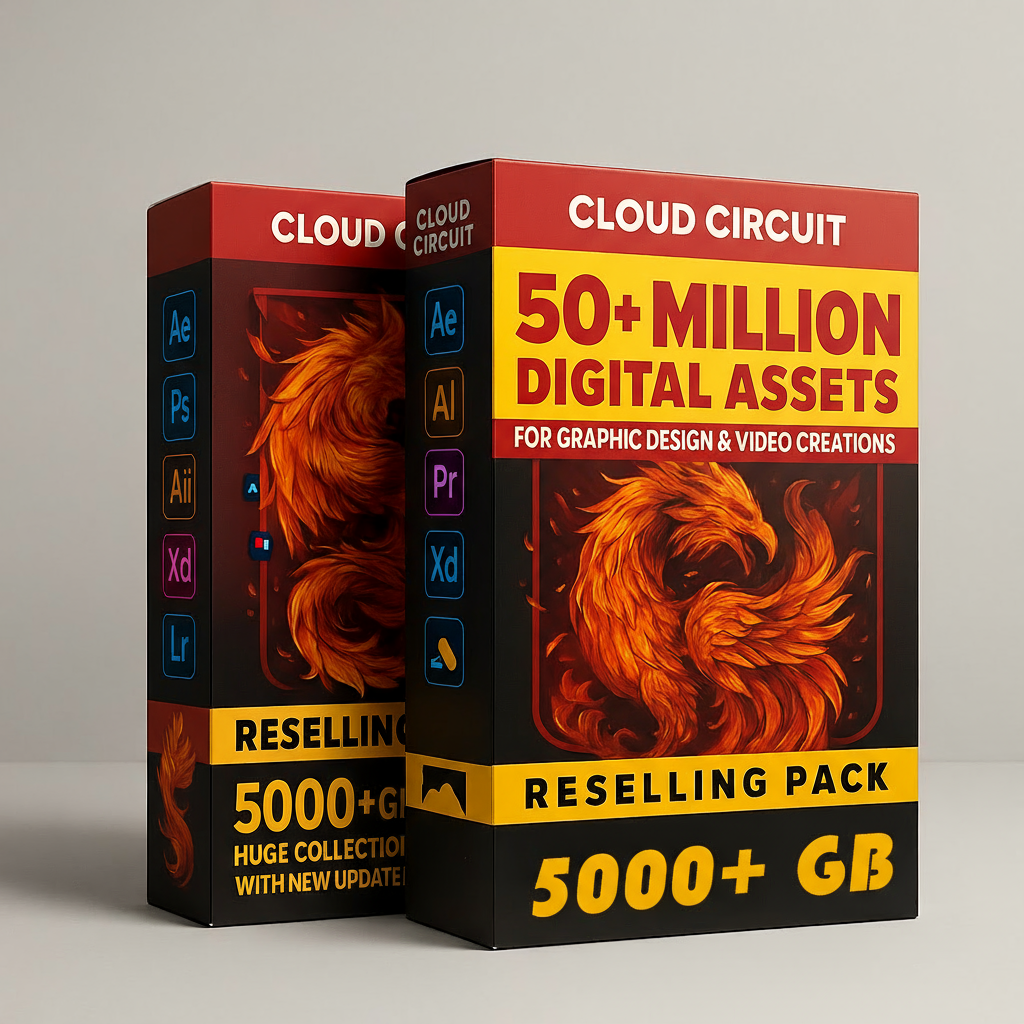 50+ MILLION digital assets pack